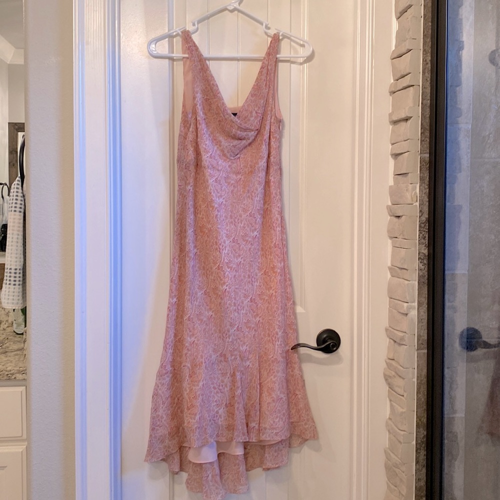 Pink Paisley Dress